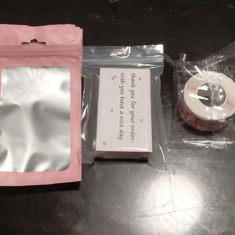 Pink Thank You Cards with Envelopes And Stickers (580 Pieces!)